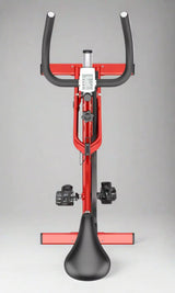 view from top of the FitTex330 sin bike color red image product