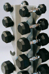 Dumbbell Set with Rack