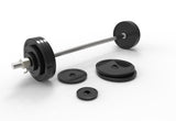 luna.fitness home barbell set for strength bicep back workout exercise produc image