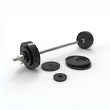 luna.fitness home barbell set for strength workout exercise product image 1800sq