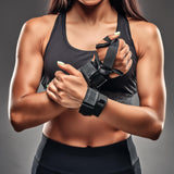 USA-manufactured knee sleeve, elbow sleeve, and wrist wrap for joint support and protection during cardio workouts.